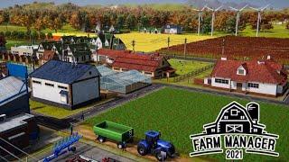 Farm Manager 2021 Bauernhof goes Aufbaustrategie Lets PlayGameplayGermanDeutsch