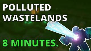 FASTEST RECORDED GAME OF POLLUTED WASTELANDS EVER  Roblox TDS
