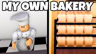 Running MY OWN BAKERY in Roblox Breadwinners