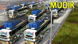 Rombongan Mudik Gratis Lebaran 1444H2023M Menuju Ke Sumatra - Mabar Bussid - Bus Simulator ID