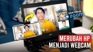 Cara Merubah Hp Menjadi Webcam untuk Zoom di PC  Laptop - DROIDCAM TUTORIAL