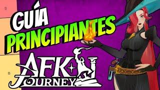 ▶️ Guía de PRINCIPIANTES para AVANZAR MUY RÁPIDO  AFK Journey ESPAÑOL 