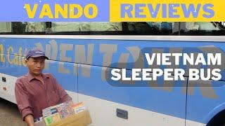 REVIEW - Vietnam Sleeper Bus Open Tour Bus