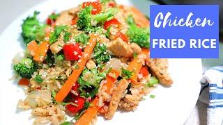 Veggie-Packed Chicken Fried Rice Easy Fried Rice  How To Make Chicken Fried Rice