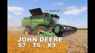 Představení nových kombajnů JOHN DEERE S7 T6 a X9