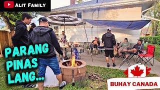 IHAW-IHAW SA BACKYARD #buhaycanada #canadavlogs