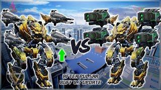 WR  Pulsar +40% VS Hazard NA – Mk3 Comparison  War Robots