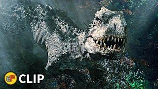 Indominus Rex Attacks Owen & Claire Scene  Jurassic World 2015 Movie Clip HD 4K