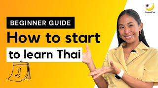 How to start to learn Thai from Day 1 Best for beginners