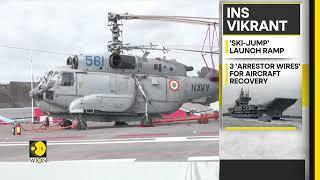 INS Vikrant Indian PM Narendra Modi to unveil new ensign of Indian Navy  Top Headlines  WION