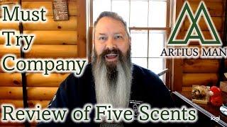 Must Try Company - Artius Man Review of Five Scents