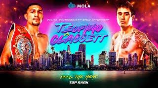 TEOFIMO LOPEZ vs STEVE CLAGGETT  FULL FIGHT  TOP RANK  MOLA TV
