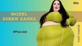 SSBBW Sasha X-Plus Model Plussize Fashion Models Biography Bbw beauty Body positive US instawiki