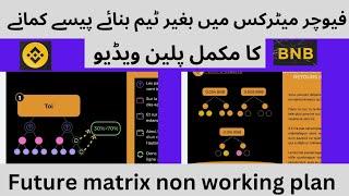 future matrix non working income  future matrix mai non working ka tarika  future matrix bnb .