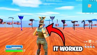 Testing FREE SKIN Maps in Fortnite...