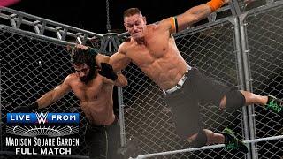 FULL MATCH - John Cena vs. Seth Rollins – U.S. Title Steel Cage Match WWE Live from MSG