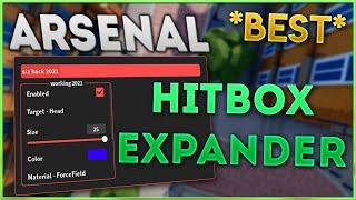 BEST Arsenal Script Hack GUI  Hitbox Expander Aimbot 100% Accuracy ROBLOX *PASTEBIN 2021*