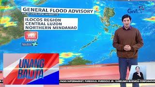 General flood advisory itinaas ng PAGASA sa ilang bahagi ng bansa - Weather...  Unang Balita