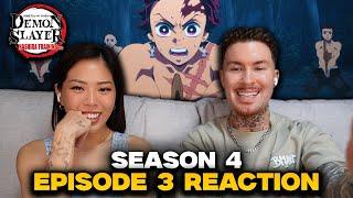 TANJIRO BEGINS TRAINING  Demon Slayer Season 4 Episode 3 Reaction