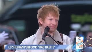 Ed Sheeran Performs Bad Habits Live Concert Performance December 2021 HD 1080p