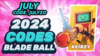 Blade Ball - UPDATE CODES - JULY 2024 Secret New Code