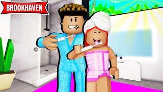 My MORNING ROUTINE In BROOKHAVEN With My BOYFRIEND Roblox Brookhaven RP