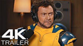 DEADPOOL 3 Wolverine Tries Podcasting Trailer 2024 Deadpool & Wolverine Movie Clip 4K