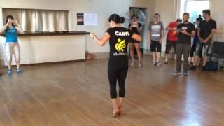 Int. Traditional Bachata Footwork w Caryl Cuizon @ iFreeStyle.cas 8th Annual Student Appreciation