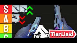 THE FINALS Perfect Weapons Tier List Season 4 BestWorst