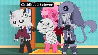 Childhood SeleverSarv x RuvFNFGacha Cluboriginal?