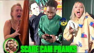 SCARE CAM Pranks Reaction 2024  Funny Scare Videos #177 Jump Scare  Funny Scare Prank Compilation