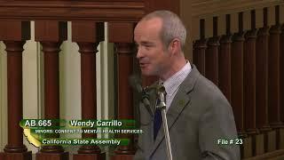Assembly member Joe Patterson opposes AB 665 Defending Parental Rights on the Assembly Floor