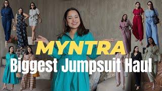 BIGGEST JUMPSUIT HAUL FROM MYNTRA  Best budget finds to suit all body types