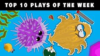 TOP 10 EXTREME MOPE.IO PLAYS OF THE WEEK #4  DEMON FISH DESTROYS SEA MONSTER in MOPE.IO