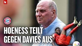 Hoeneß verzückt von Lamine Yamal - und mit Seitenhieb gegen Alphonso Davies  FC Bayern