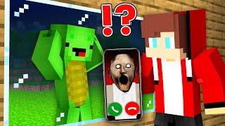 How can JJ and Mikey Save form GRANNY in Minecraft Maizen