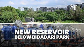 New reservoir below Bidadari Park