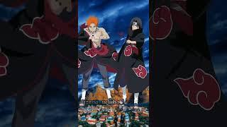 Who is strongest. Itachi vs Hokage Pain vs Uchiha Obito vs Akatsuki #anime #shorts