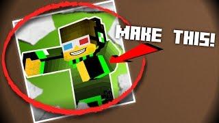 How to make a Minecraft Profile Picture for Youtube Photoshop