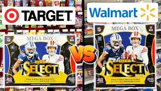 TARGET vs WALMART 2023 Select Football Mega Boxes