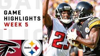 Falcons vs. Steelers Week 5 Highlights  NFL 2018