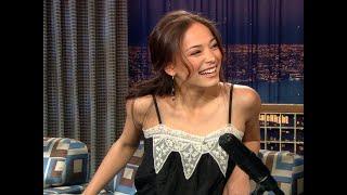 Kristin Kreuk Compares Canadians and Americans  Late Night with Conan O’Brien