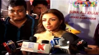 Soha Ali Khan Launches SaiffConnect com Website