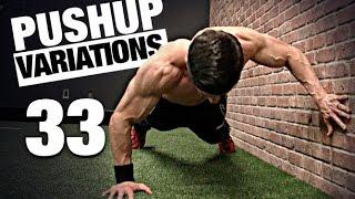 33 Pushup Variations ALL LEVELS