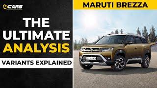 Maruti Brezza Variants Explained  LXI VXI ZXI ZXI+  The Ultimate Analysis  June 2023