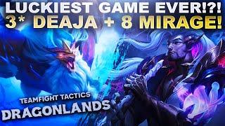 AM I THE MOST SKILLED MIRAGE PLAYER??? 8 MIRAGE + 3 STAR DEAJA  Teamfight Tactics