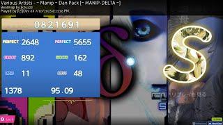 MANIP-DELTA 95% CLEAR FIRST MAP IMPOSSIBLE osumania 4k