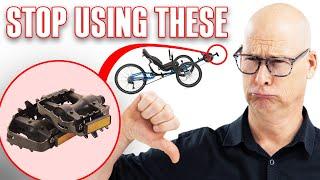 SAFEST Alternatives to Recumbent Trike Pedals