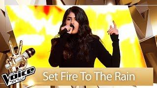 THE VOICE ישראל  עמית שאולי - Set Fire To The Rain