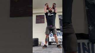 DOUBLE HEAVY KETTLEBELL  SQUAT SNATCHES